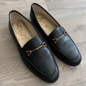 Sam Edelman Lucie Black Leather Loafer Size 6.5